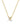 Almira Gioielli Collana Punto Luce taglio Brillante Cipollina Moissanite CODICE - NPIWG40