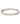 Bracciale uomo Comete gioielli Acciaio pvd rosè sabbiato e Zircone nero CODICE-UBR 1181