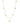 Girocollo in Oro Giallo 375‰ con charm a cerchio Ambrosia Codice - KAGZ 002
