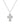 ROBERTO GIANNOTTI Collana croce in argento con cuore CODICE - GIA446