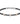 Bracciale uomo bangle COMETE WIRE in acciaio pvd nero e rosè UBR-957