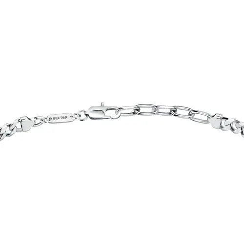 BRACCIALE SECTOR SILVER COLLECTION CODICE - SAXY01