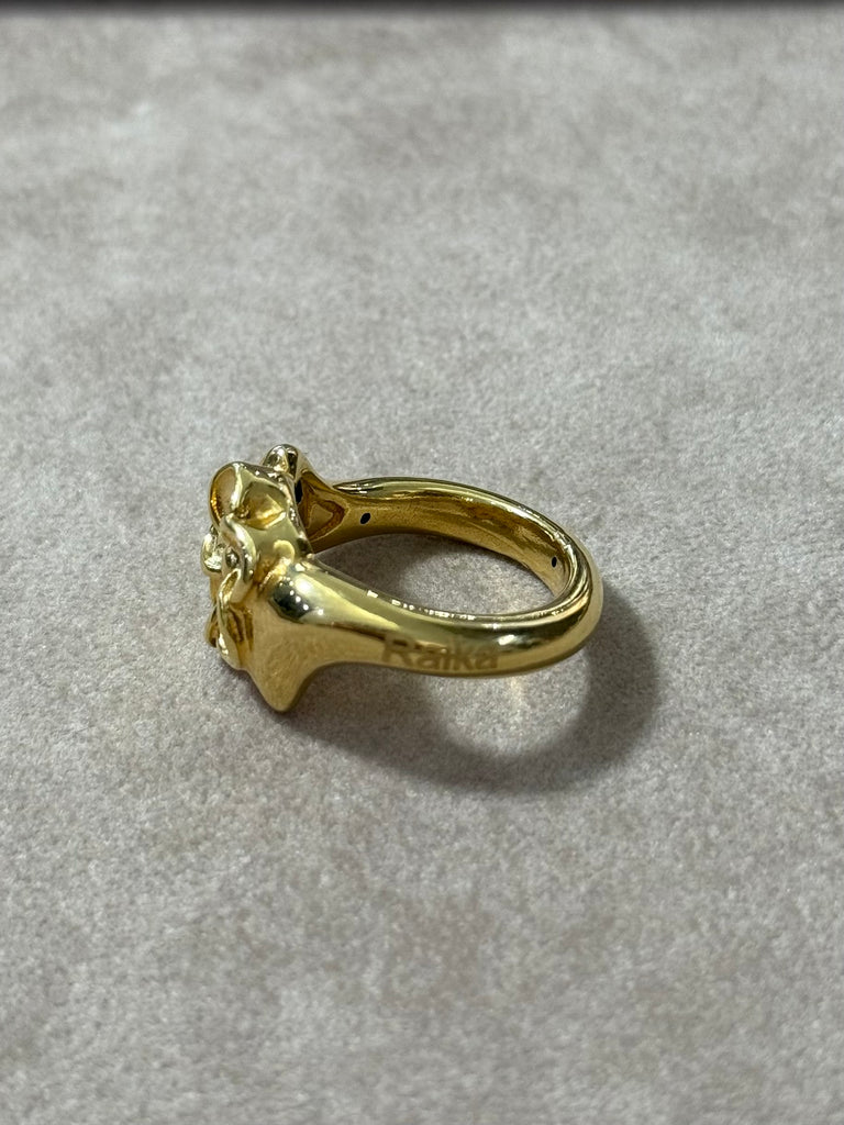 Anello fiore Raika