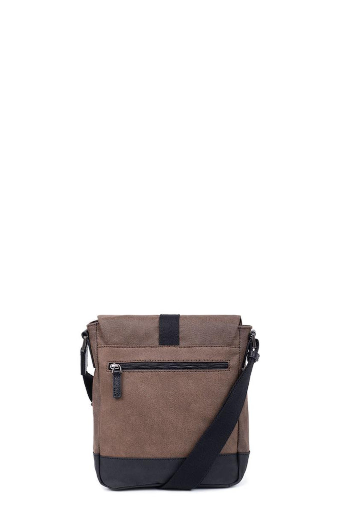 HEXAGONA Borsa portaoggetti Marrone In Tessuto rivestito in pelle di bufalo CODICE - 936029