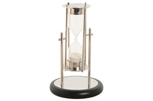 Carica l&#39;immagine nel visualizzatore di Gallery, ITEM CLESSIDRA IN  ALLUMINIO CRISTALLO 15X15X26 CODICE - DH-219659