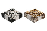 ITEM SET GIOCO DI SOCIETA' IN PELLE E ACCIAIO 15X10X15 CODICE - JM-219040