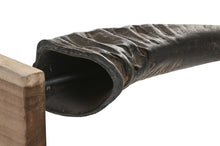 Carica l&#39;immagine nel visualizzatore di Gallery, ITEM DECORAZIONE SET 3 CORNI 20X11X65 SUPPORTO NERO CODICE - DH-220100