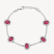 Carica l&#39;immagine nel visualizzatore di Gallery, BRACCIALE FANCY  € Argento 925‰ CODICE-FPR40