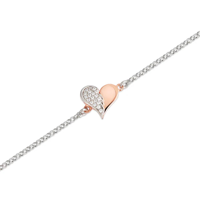 Roberto Giannotti Bracciale con cuore e ala CODICE - GIA443