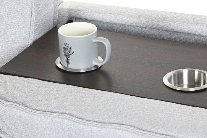 ITEM DIVANO LETTO POLIESTERE 220X153X88 GRIGIO CHIARO CODICE - MB-219487