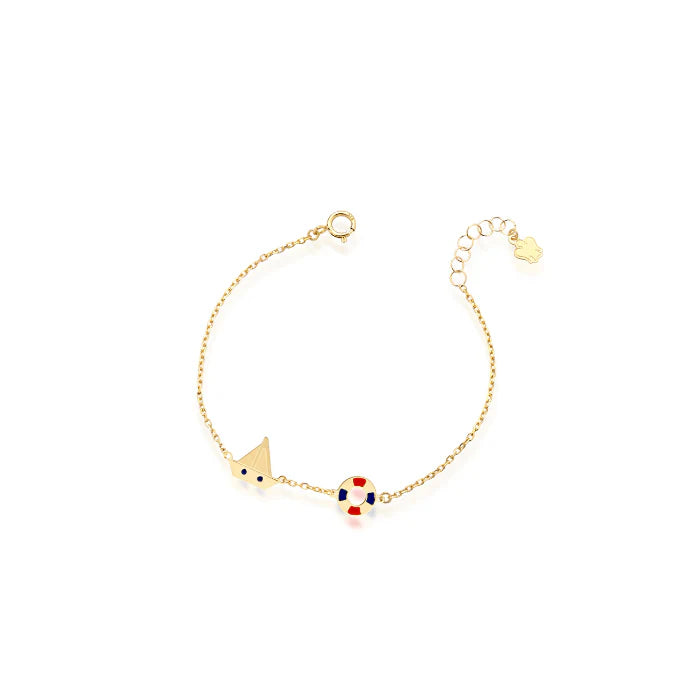 ROBERTO GIANNOTTI Bracciale oro bambino con barchetta CODICE - NKT390