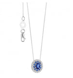 Comete Collana Zaffiro, Diamante gioiello Comete Lilibeth caratura 0,09ct Codice - GLB 1573