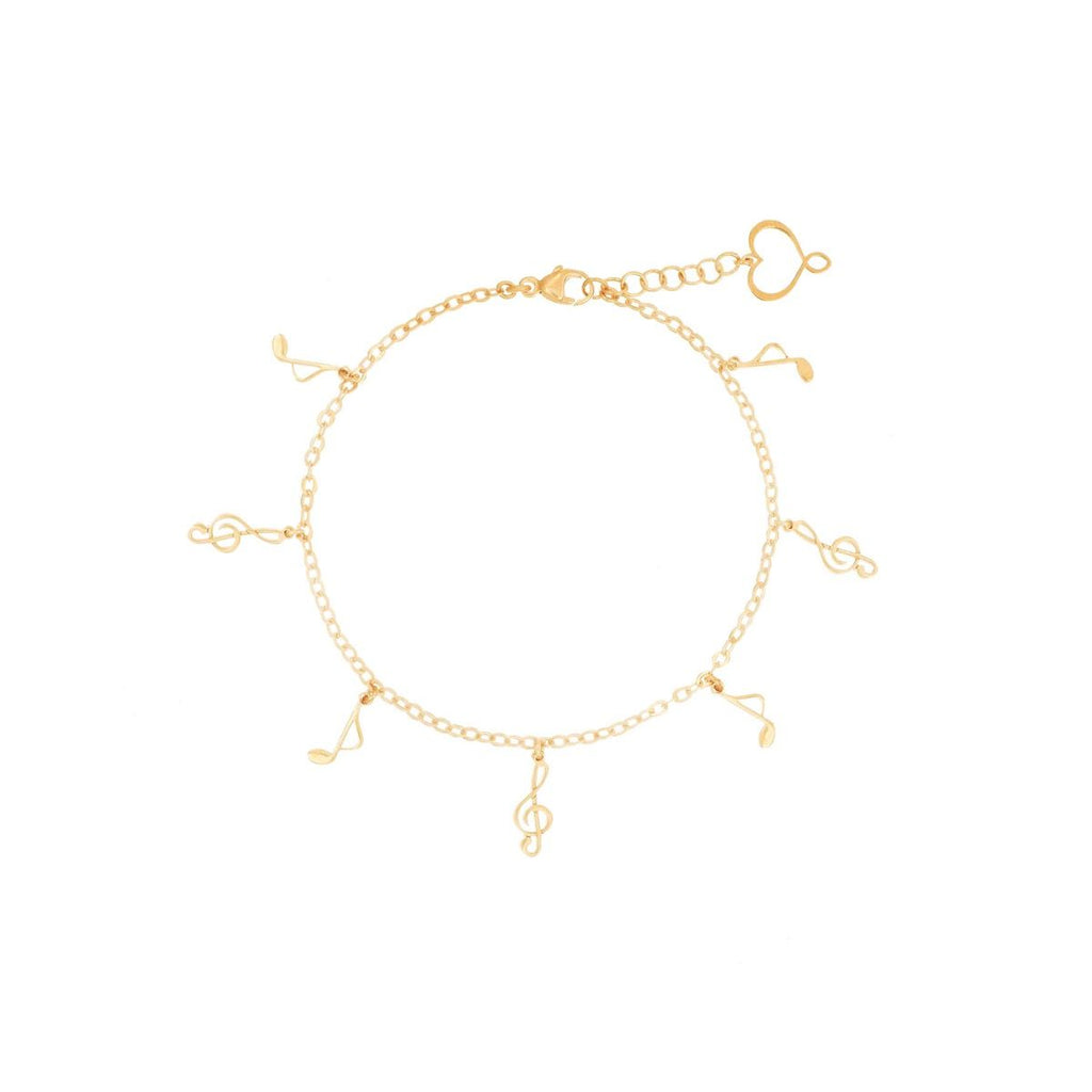 BRACCIALE NOTE E CHIAVI GIALLO MAMAN ET SOPHIE CODICE BRVIO7MXGI