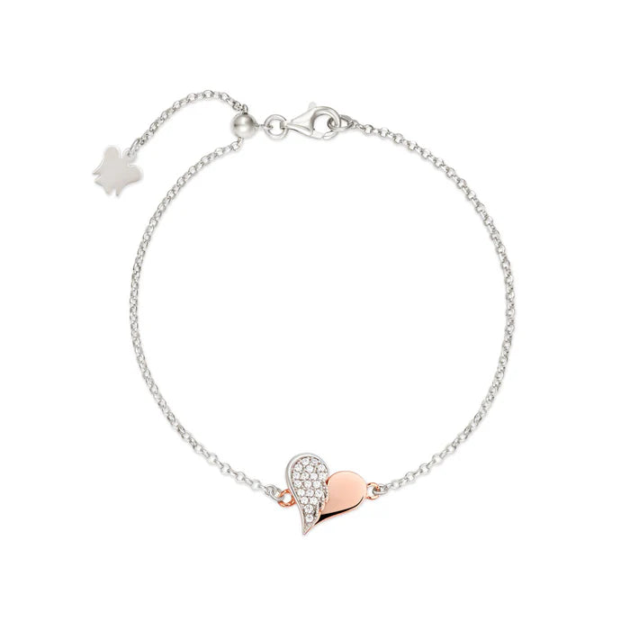 Roberto Giannotti Bracciale con cuore e ala CODICE - GIA443