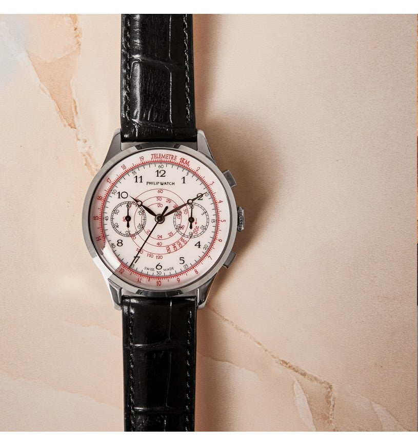 Orologio uomo Philip Watch Museum chrono 1940 Limited Edition 057/100 Codice R8221598006