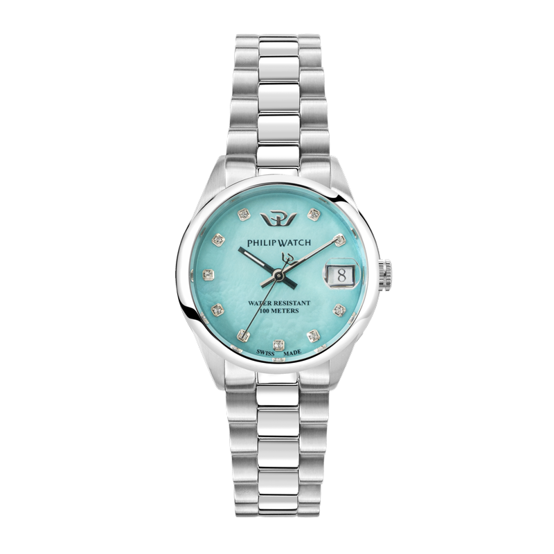 Philip Watch Caribe da donna, quadrante madreperla con diamanti CODICE-R8253597628