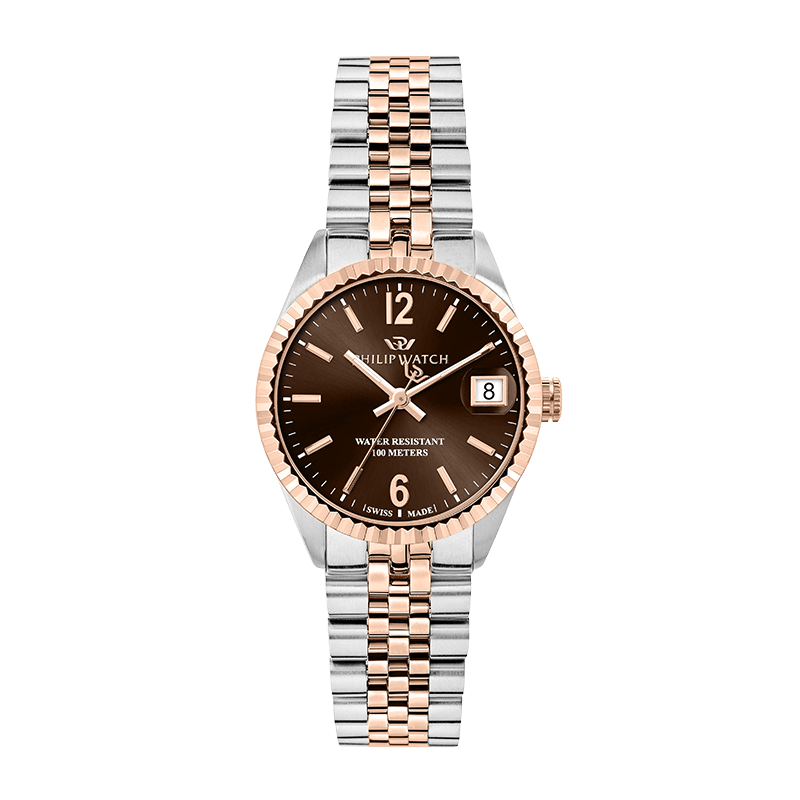 Philip Watch Caribe da donna, quadrante cioccolato CODICE-R8253597660