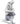Figura in porcellana bianca opaca di un padre con il figlio sulle spalle Ref.  01008783
