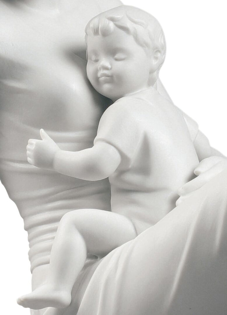 Figurina L'amore di una madre. Bianco opaco CODICE 01009337