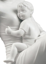 Carica l&#39;immagine nel visualizzatore di Gallery, Figurina L&#39;amore di una madre. Bianco opaco CODICE 01009337