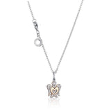 COLLANA CON PENDENTE ANGELO IN ARGENTO GIA334