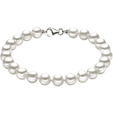 Carica l&#39;immagine nel visualizzatore di Gallery, bracciale donna gioielli Comete Perle Argento CODICE: BRQ 112 S