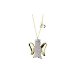 Collana Donna ROBERTO GIANNOTTI con pendente angelo in oro e diamanti PZ504G