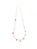 COLLANA LUNGA CELESTE CON CHARMS DEL MARE ART. CLMAR