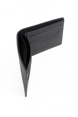 LINEA DANDY PORTACARTE IN PELLE NERO  FERMA RFID REF 207776N