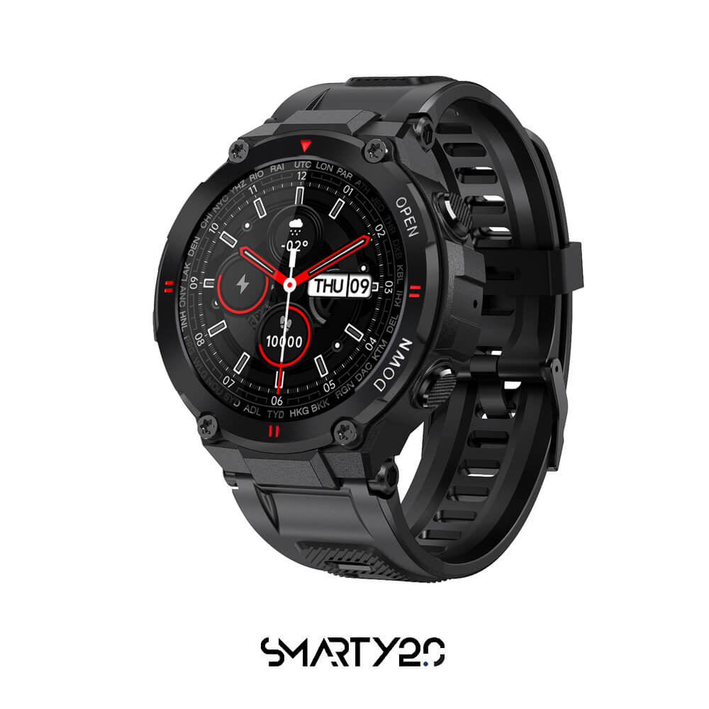 SMARTY 2.0 SMART WATCH SW024A BLACK