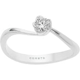 Comete anello fidanzamento Solitario Comete Petali CODICE: ANB 2370