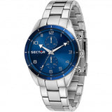 Orologio multifunzione uomo SECTOR 770 in acciaio e quadrante blu R3253516004