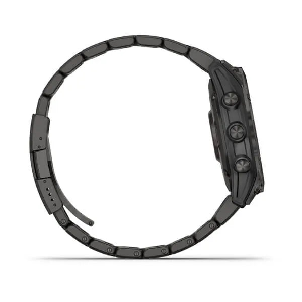 fēnix® 7 – Sapphire Solar Edition Titanium Carbon Grey DLC con bracciale Vented Titanium Carbon Grey DLC CODICE PRODOTTO 010-02540-39