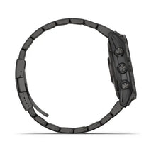 Carica l&#39;immagine nel visualizzatore di Gallery, fēnix® 7 – Sapphire Solar Edition Titanium Carbon Grey DLC con bracciale Vented Titanium Carbon Grey DLC CODICE PRODOTTO 010-02540-39