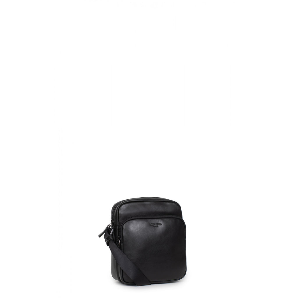 BORSA A TRACOLLA HEXAGONA- PELLE BOVINA NERO REF 229858