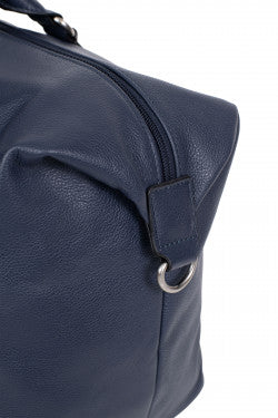 LINEA COMFORT BORSA DA VIAGGIO IN PELLE DI VACCHETTA MARINE RIF 469073