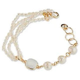 Sovrani bracciale con perle e finitura dorata J7222